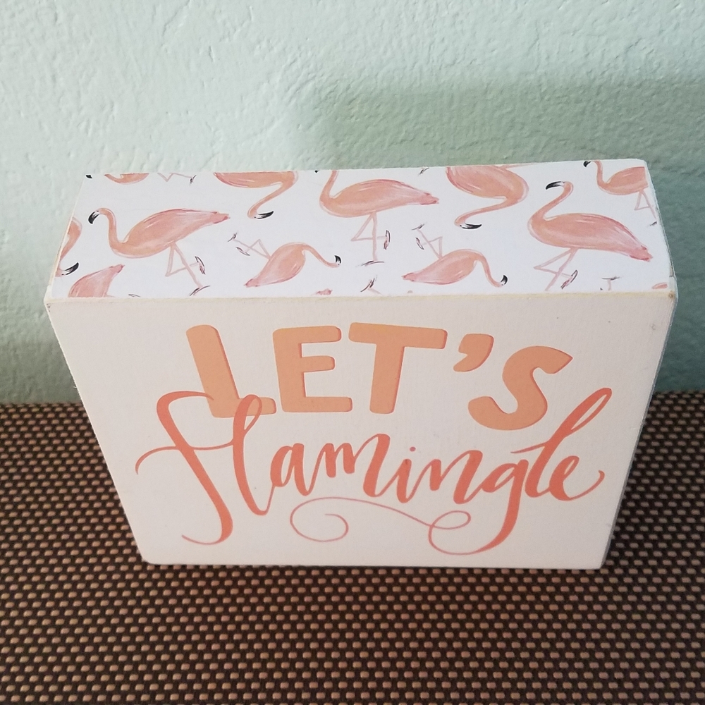 Flamingo wall art